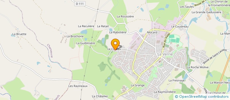 localisation de l'entreprise MONSIEUR CHRISTIAN RICOT à CHANVERRIE