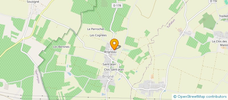 localisation de l'entreprise MONSIEUR CHRISTIAN RICOUL à DOUE-EN-ANJOU