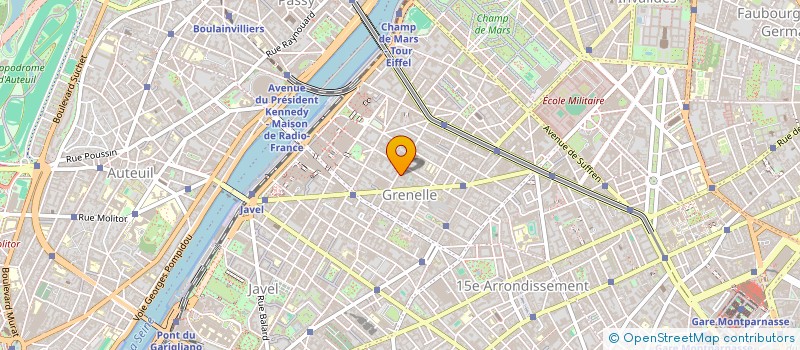 localisation de l'entreprise MONSIEUR CHRISTIAN RICOUR  PARIS