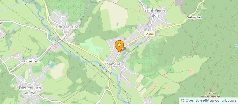 localisation de l'entreprise MONSIEUR CHRISTIAN RIOTTE  ALBE