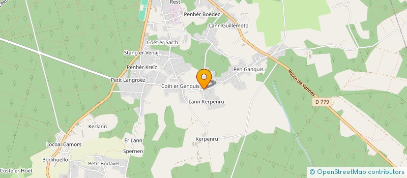 localisation de l'entreprise MONSIEUR CHRISTIAN RIOU  CAMORS