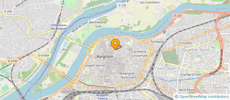 localisation de l'entreprise MONSIEUR CHRISTIAN RIPERT à AVIGNON