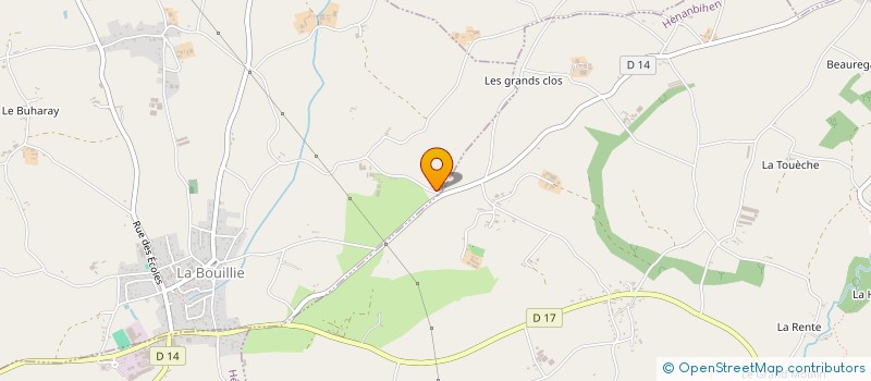 localisation de l'entreprise MONSIEUR CHRISTIAN RIPOLL à LA BOUILLIE