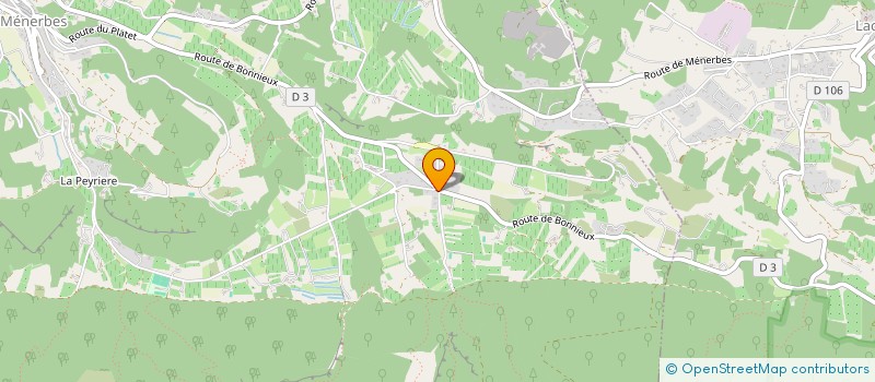 localisation de l'entreprise MONSIEUR CHRISTIAN RIVA  MENERBES