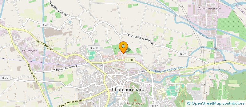 localisation de l'entreprise MONSIEUR CHRISTIAN RIVE à CHATEAURENARD