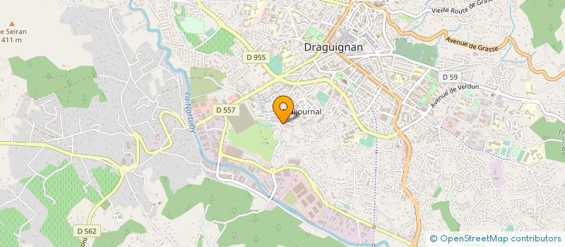 localisation de l'entreprise MONSIEUR CHRISTIAN RIVIERE  DRAGUIGNAN