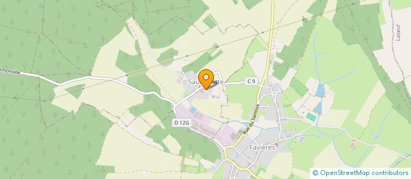 localisation de l'entreprise MONSIEUR CHRISTIAN RIVOT  SAULXEROTTE