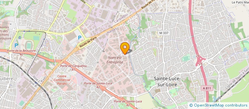 localisation de l'entreprise MONSIEUR CHRISTIAN ROBERT à NANTES