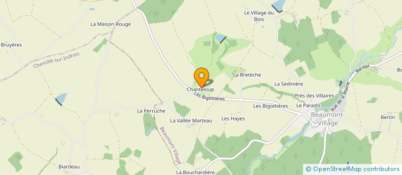 localisation de l'entreprise MONSIEUR CHRISTIAN ROBERT  BEAUMONT-VILLAGE