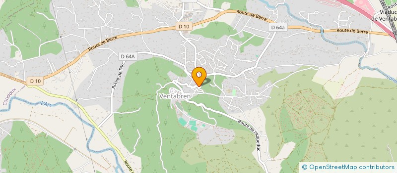 localisation de l'entreprise MONSIEUR CHRISTIAN ROBERT DE SAINT VICTOR  VENTABREN