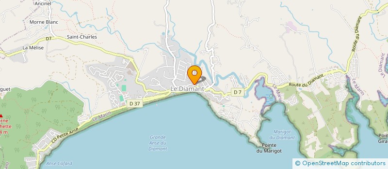 localisation de l'entreprise MONSIEUR CHRISTIAN ROBIN à LE DIAMANT