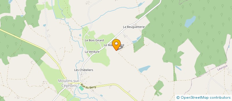 localisation de l'entreprise MONSIEUR CHRISTIAN ROBIN à MOULINS-SUR-CEPHONS