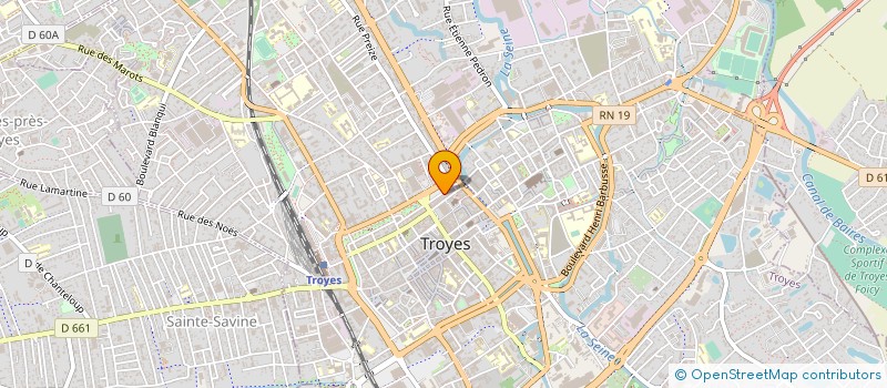 localisation de l'entreprise MONSIEUR CHRISTIAN ROBLET à TROYES