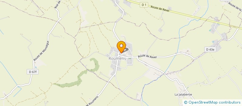 localisation de l'entreprise MONSIEUR CHRISTIAN ROCACHER  ROUMENS