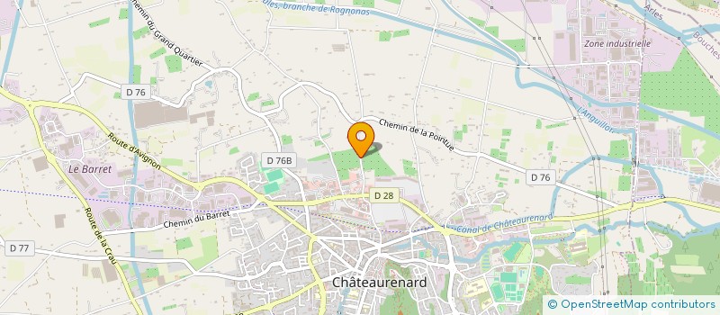localisation de l'entreprise MONSIEUR CHRISTIAN ROCH à CHATEAURENARD