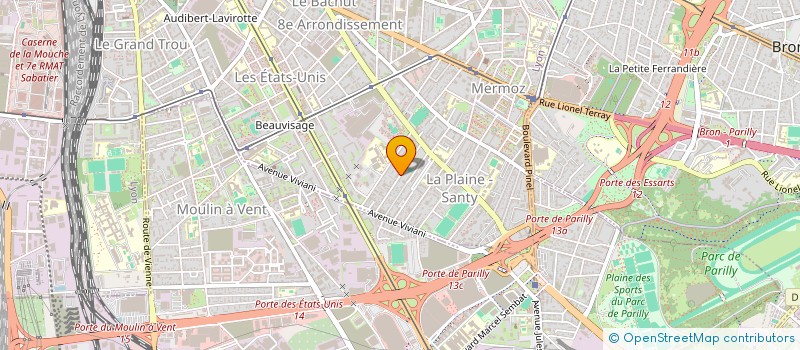 localisation de l'entreprise MONSIEUR CHRISTIAN ROCHE à LYON