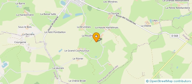 localisation de l'entreprise MONSIEUR CHRISTIAN ROCHER à ERNEE