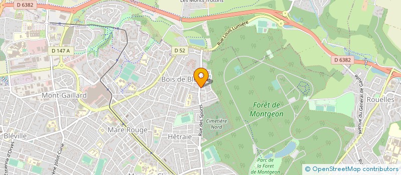 localisation de l'entreprise MONSIEUR CHRISTIAN RODICQ à LE HAVRE