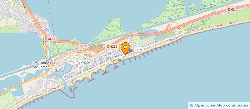 localisation de l'entreprise MONSIEUR CHRISTIAN RODIER  MAUGUIO