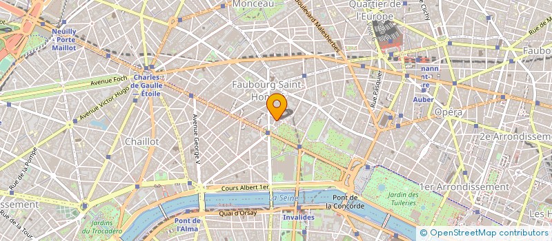 localisation de l'entreprise MONSIEUR CHRISTIAN ROGER à PARIS