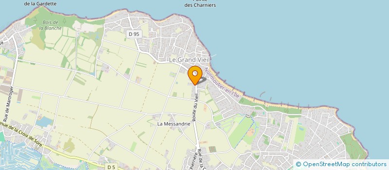 localisation de l'entreprise MONSIEUR CHRISTIAN ROGER à NOIRMOUTIER-EN-L'ILE