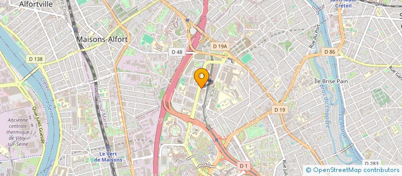 localisation de l'entreprise MONSIEUR CHRISTIAN ROGER  CLERMONT-FERRAND