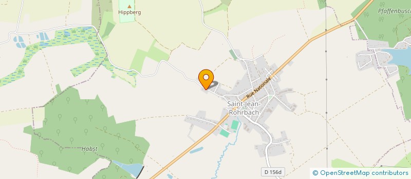 localisation de l'entreprise MONSIEUR CHRISTIAN ROHR  SAINT-JEAN-ROHRBACH