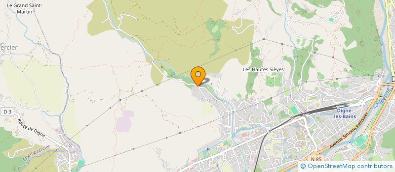 localisation de l'entreprise MONSIEUR CHRISTIAN ROMANO à DIGNE-LES-BAINS