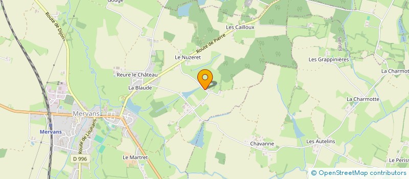 localisation de l'entreprise MONSIEUR CHRISTIAN ROSSIGNOL à MERVANS