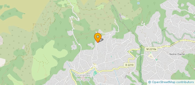 localisation de l'entreprise MONSIEUR CHRISTIAN ROUET  COURSEGOULES