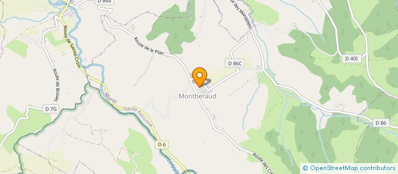 localisation de l'entreprise MONSIEUR CHRISTIAN ROUGET  SAINT-JULIEN-SUR-GARONNE