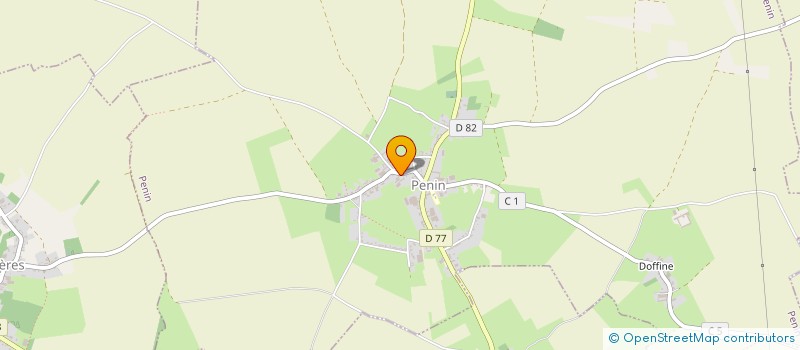 localisation de l'entreprise MONSIEUR CHRISTIAN ROUSSEL  PENIN