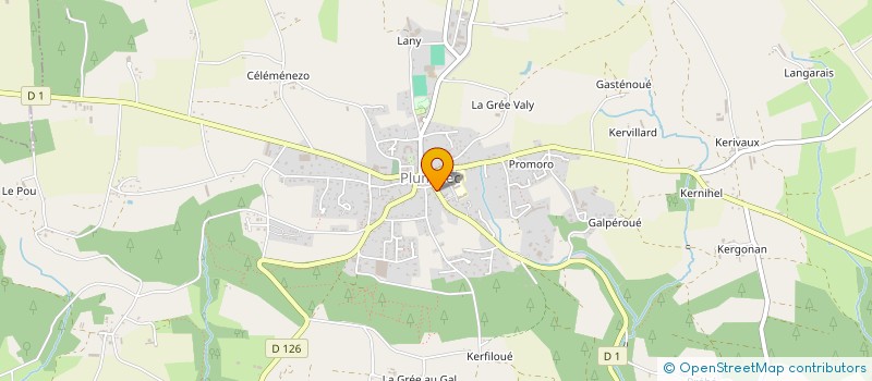 localisation de l'entreprise MONSIEUR CHRISTIAN ROUSTEAU à PLUMELEC