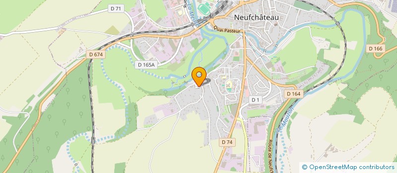 localisation de l'entreprise MONSIEUR CHRISTIAN ROUX à ROLLAINVILLE