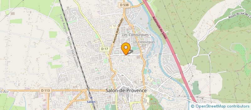 localisation de l'entreprise MONSIEUR CHRISTIAN ROUXEL à SALON-DE-PROVENCE