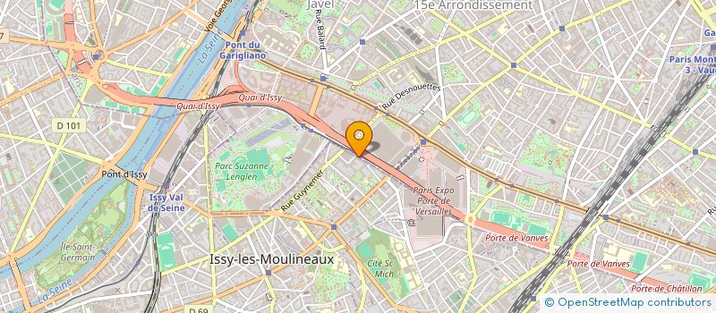 localisation de l'entreprise MONSIEUR CHRISTIAN ROUYER  PARIS