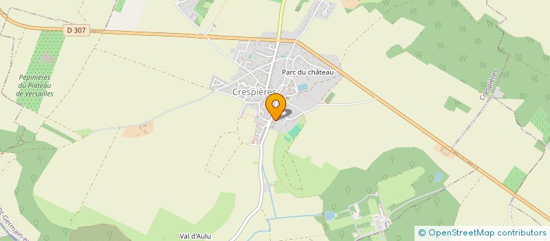 localisation de l'entreprise MONSIEUR CHRISTIAN ROVEYAZ  CRESPIERES