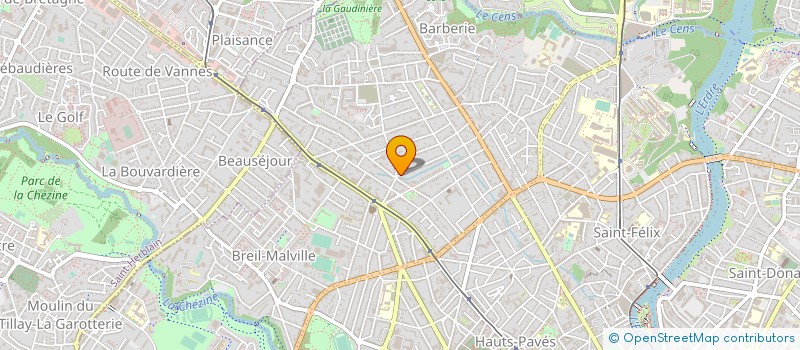 localisation de l'entreprise MONSIEUR CHRISTIAN ROY à NANTES