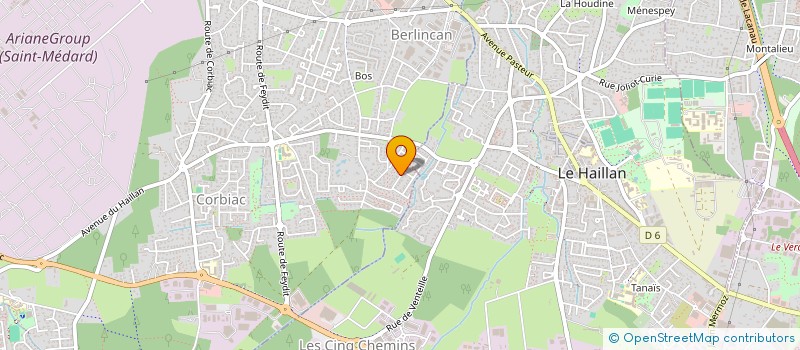 localisation de l'entreprise MONSIEUR CHRISTIAN ROYER  SAINT-MEDARD-EN-JALLES