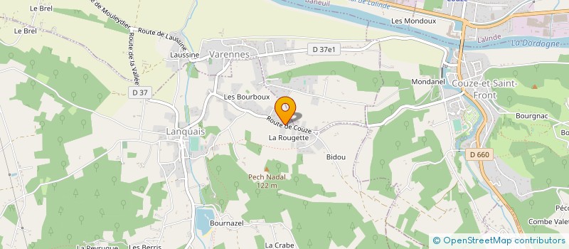 localisation de l'entreprise MONSIEUR CHRISTIAN ROZEL  LANQUAIS