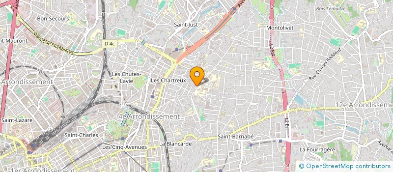 localisation de l'entreprise MONSIEUR CHRISTIAN RUBECHINI à MARSEILLE
