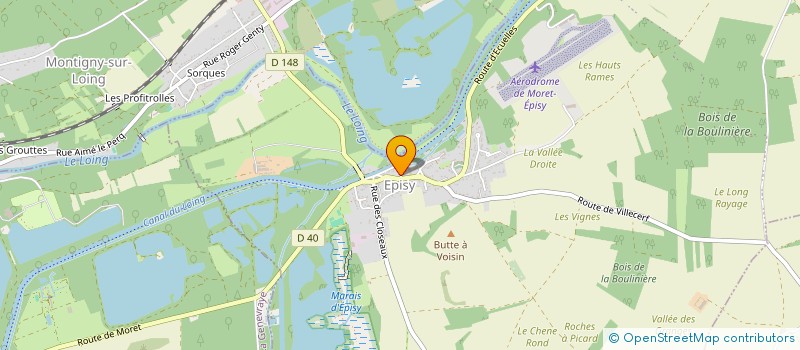 localisation de l'entreprise MONSIEUR CHRISTIAN RUDNICKI  MORET-LOING-ET-ORVANNE