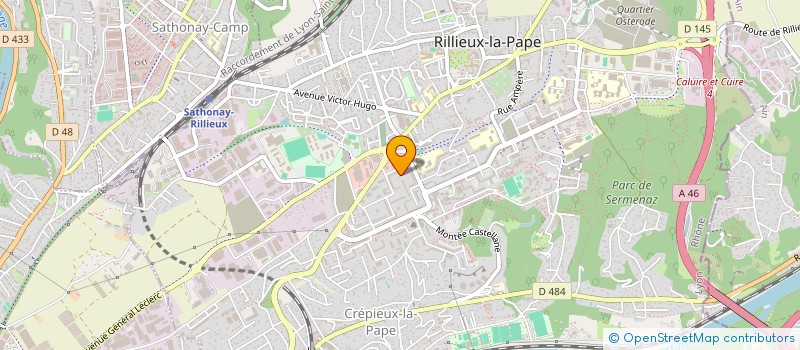 localisation de l'entreprise MONSIEUR CHRISTIAN SAADOUN à RILLIEUX-LA-PAPE