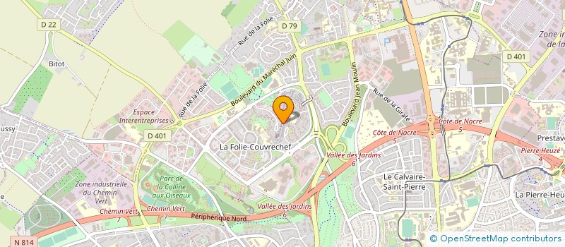 localisation de l'entreprise MONSIEUR CHRISTIAN SABATIER à CAEN