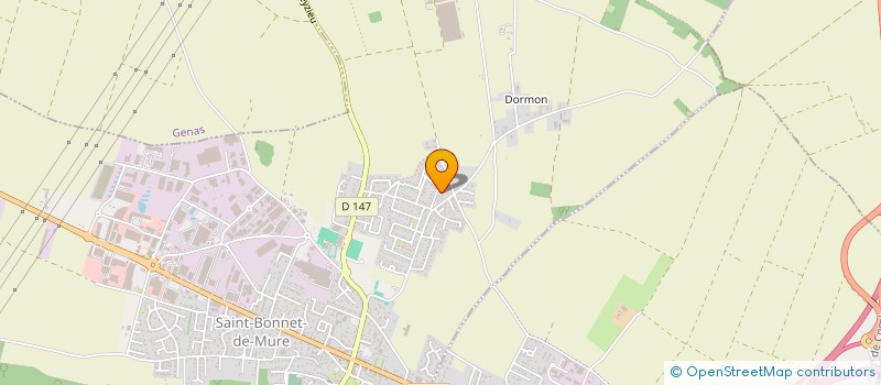 localisation de l'entreprise MONSIEUR CHRISTIAN SABIN  SAINT-BONNET-DE-MURE