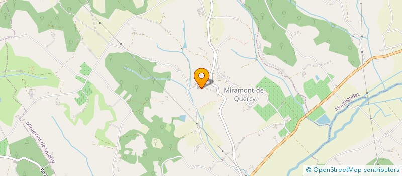 localisation de l'entreprise MONSIEUR CHRISTIAN SAHUC à MIRAMONT DE QUERCY