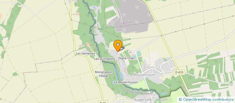 localisation de l'entreprise MONSIEUR CHRISTIAN SAILLER  BUTHIERS