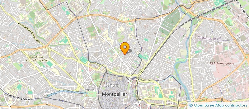 localisation de l'entreprise MONSIEUR CHRISTIAN SAINT MAURICE à MONTPELLIER