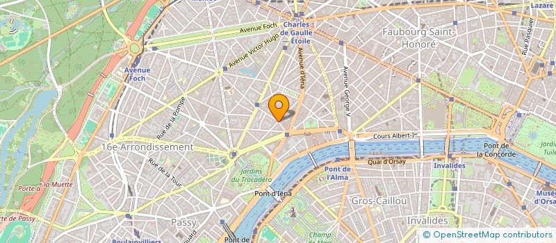 localisation de l'entreprise MONSIEUR CHRISTIAN SAINT PREUX LANGLADE  PARIS