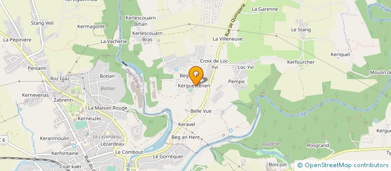 localisation de l'entreprise MONSIEUR CHRISTIAN SALAUN à TREMEVEN